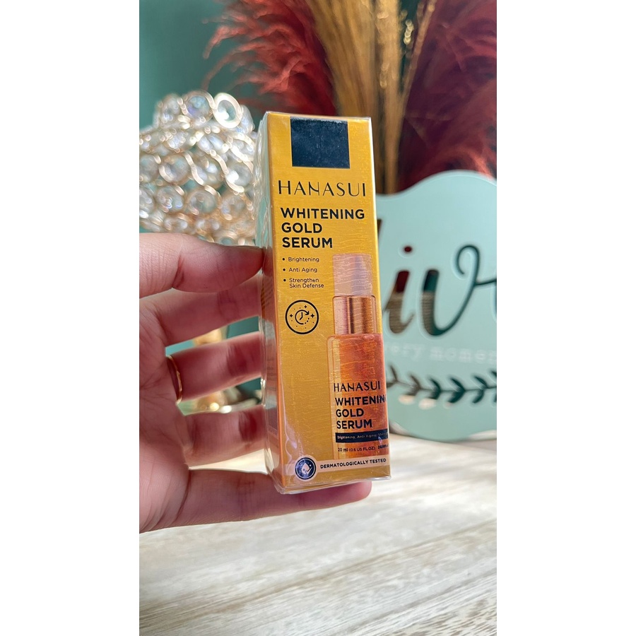 𝐑𝐀𝐃𝐘𝐒𝐀 - HANASUI Serum Wajah Face Serum Whitening Gold / Vitamin C / Vit.C + Collagen / Anti Acne 20ml