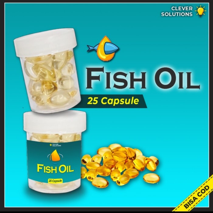 FISH OIL- Minyak Ikan Untuk Kucing Kelinci Hamster CLEVER SOLUTION