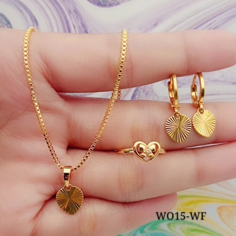 xuping set perhiasan anak lapis mas terbaru