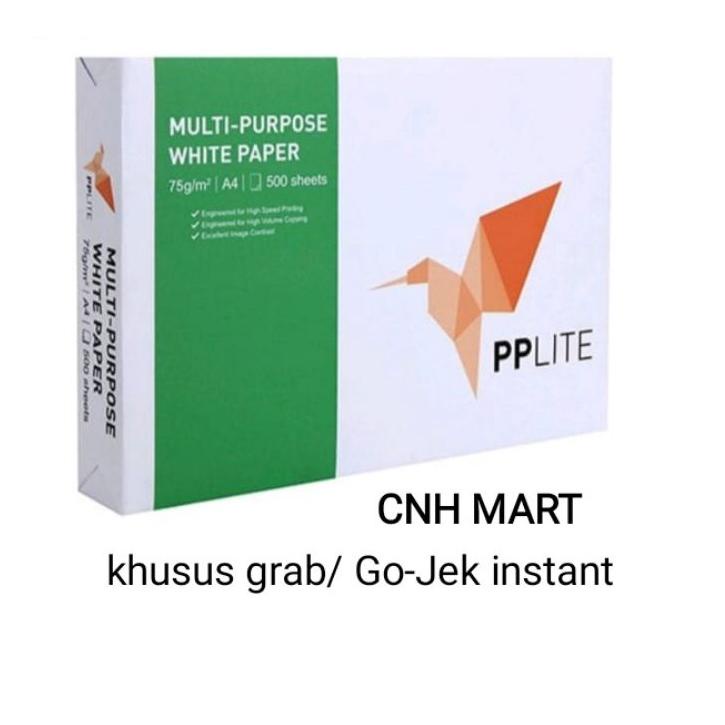 

Limited - kertas HVS A4 75 gram PP lite per rim/ 500 lembar ..