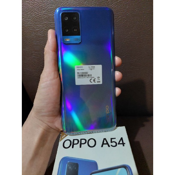OPPO A54 fullset second masih garansi like new