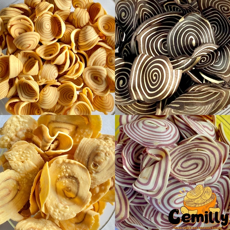 

[CEMILLY] 1000gr Kuping Gajah Cemilan Snack Kiloan