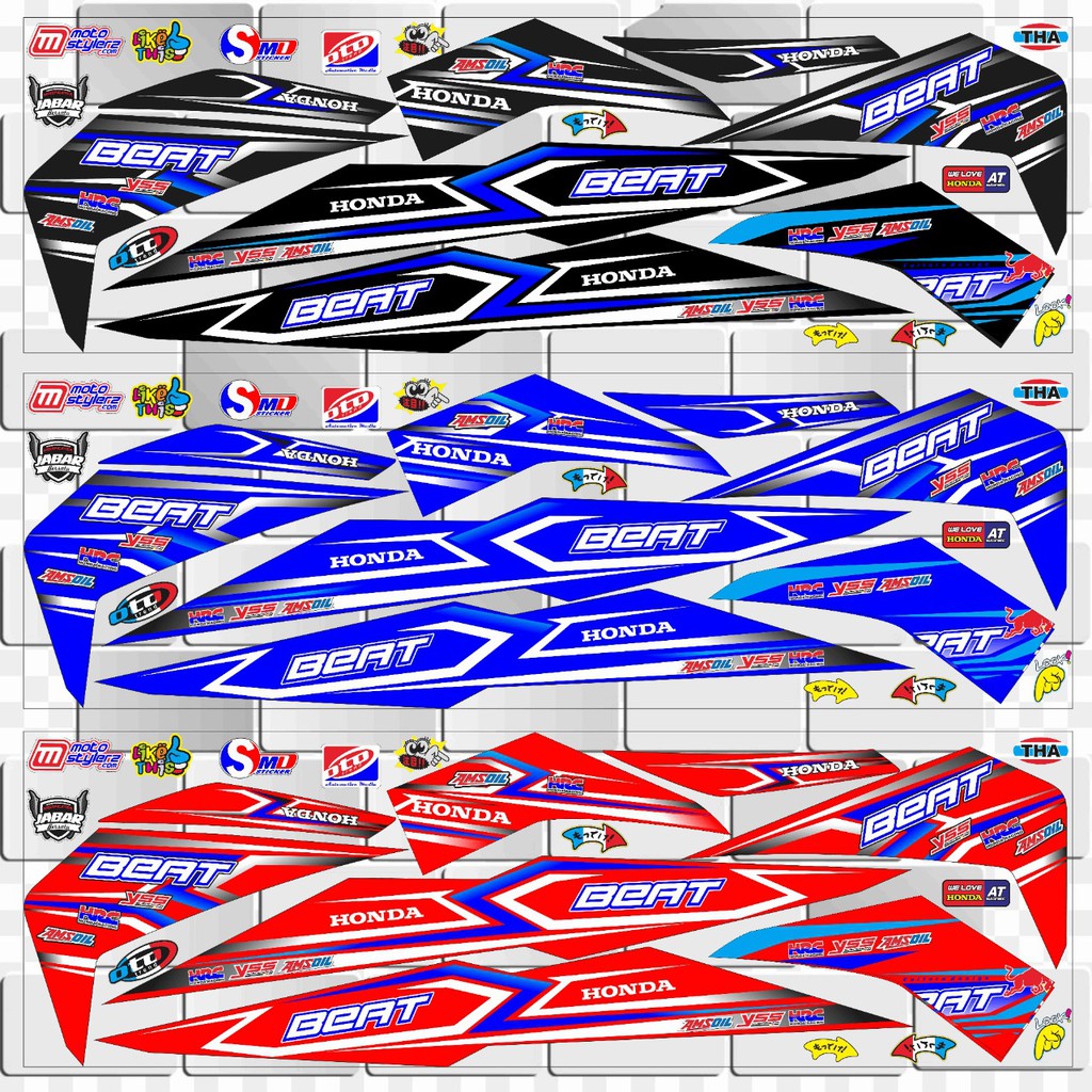 STRIPING VARIASI BEAT ESP THAILOOK