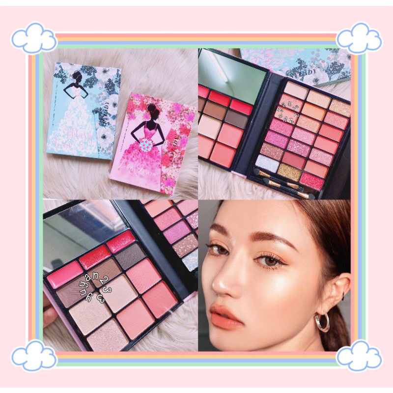 PROMO!!!EYESHADOW PALETTE FRUIT/PENGANTEN ANY LADY 8603F/8603D/8603G