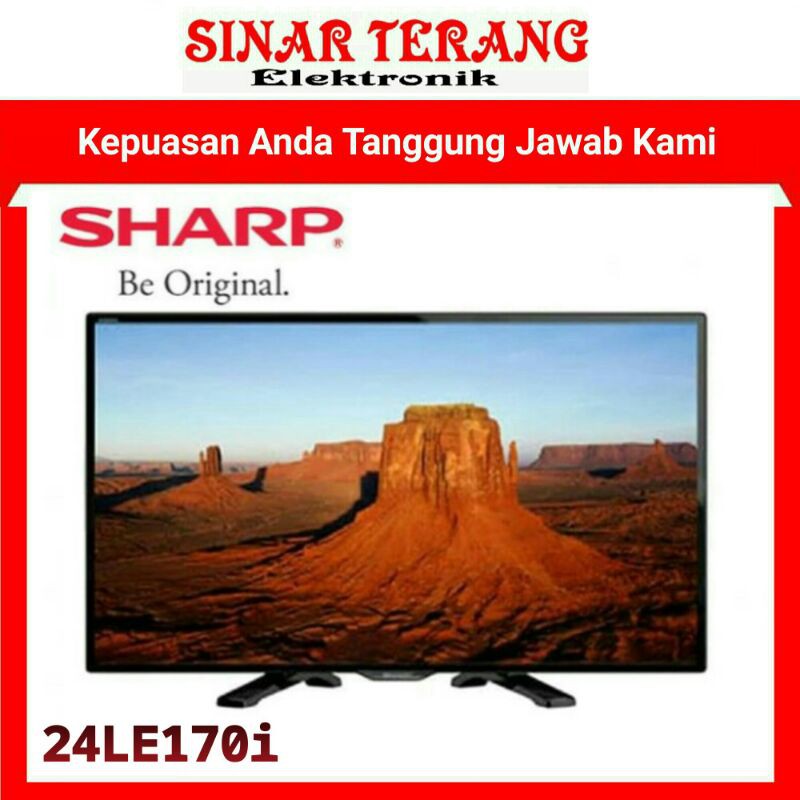 SHARP LED TV LC-24LE170I / 24 LE170I HD TV [24 INCH / HDMI]