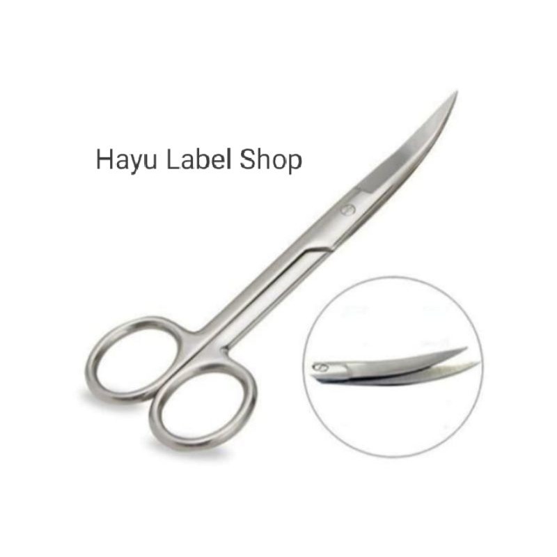 

gunting medis bengkok 14 cm tajam tajam
