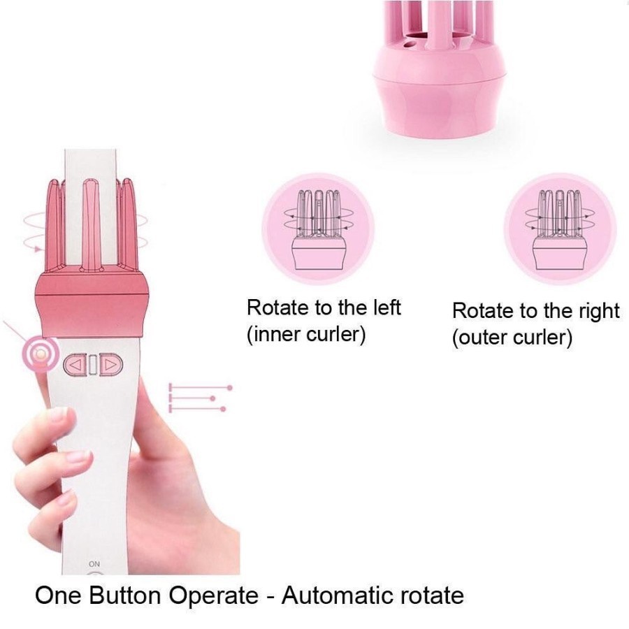 Paling Laris!!! Catok Perawatan Pengkriting Rambut Vivido / Vouge Magic Automatic Hair Curler