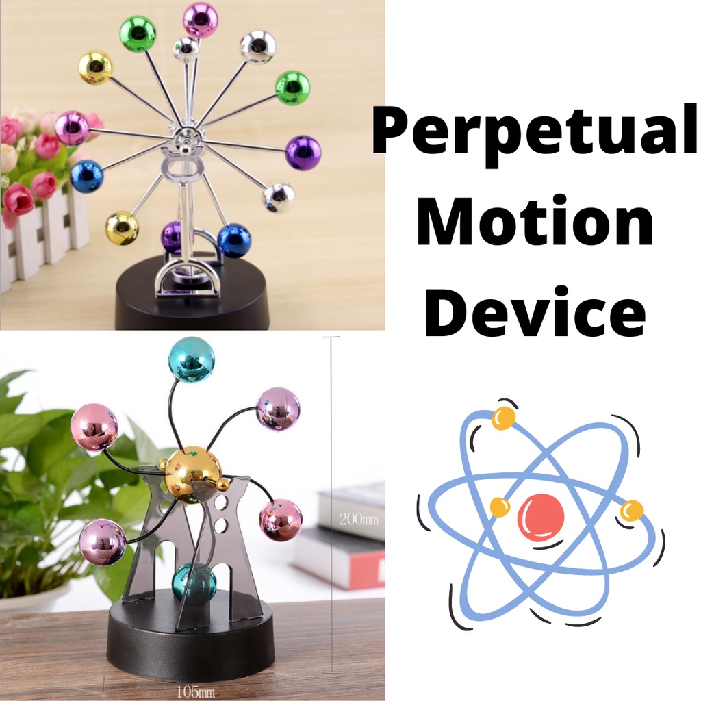 Perpetual Motion Bianglala Kincir Angin Ria Alat Peraga Fisika Sains Ferris Wheel Pajangan Mainan Praktikum Physics Praktek