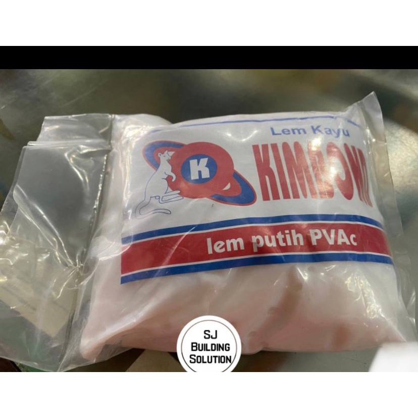 Lem Racol Lem Putih PVA Kimbond Lem Plamur & Kayu 600 gr Sejenis Fox