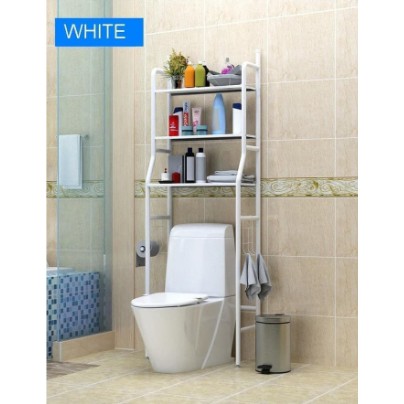 Rak Toilet / Toilet Rack / Rak Serbaguna/Resseler Open Rak Toilet Susun Organizer - Toilet Wc Duduk