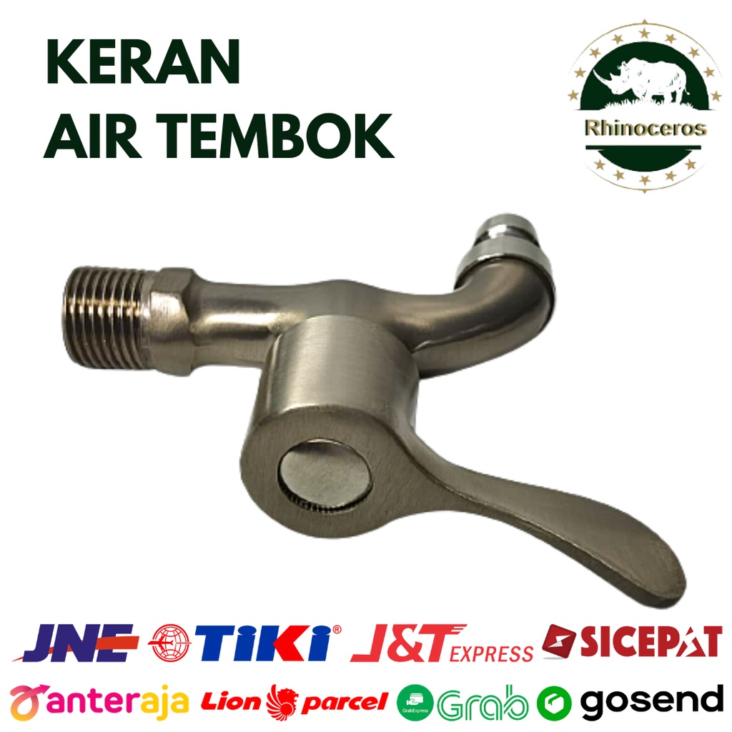 Keran Air Taman Kran Tembok Kran Mesin Cuci Kamar Mandi 1/2Inch