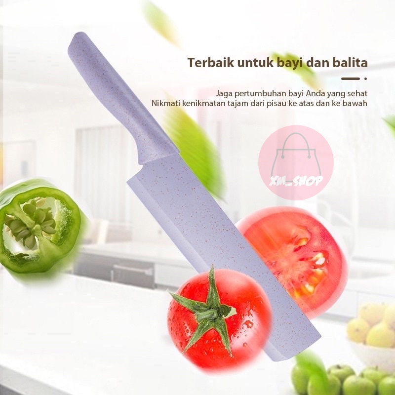 PISAU SET DAPUR 6IN1 PAKET KOMPLIT PERLENGKAPAN DAPUR