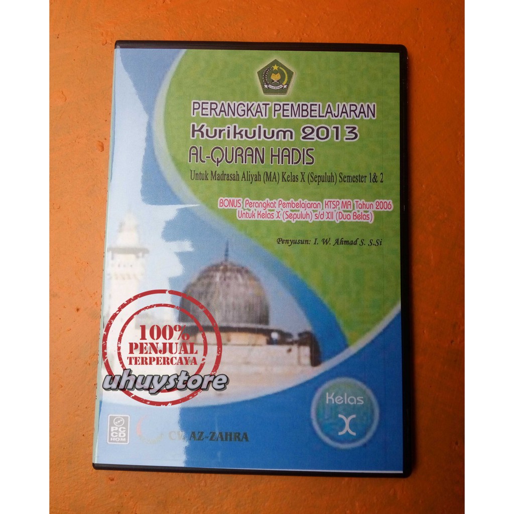 Perangkat Pembelajaran Quran Hadits Ma Kelas X Kurikulum 2013 - Guru Paud