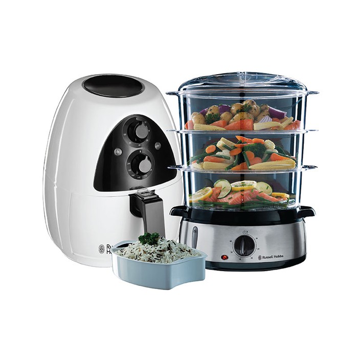Promo Bundling Russell Hobbs Purifry  Russell Hobbs Food Steamer M14