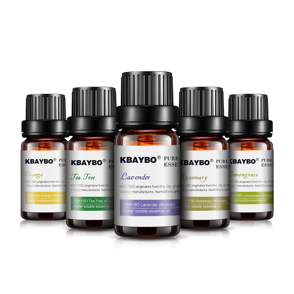 Pure Essential Oils Minyak Aromatherapy 10ml 6PCS - K-E2