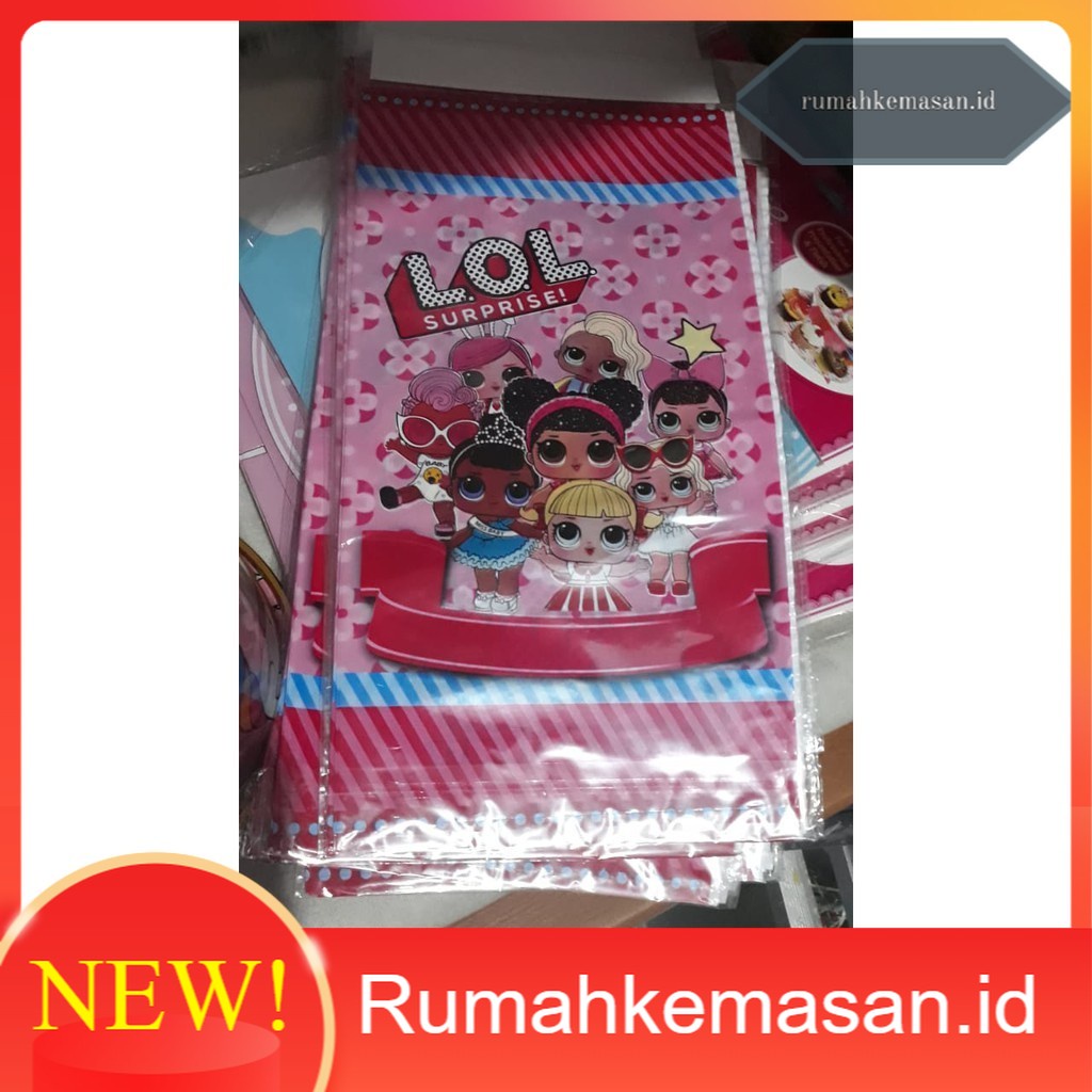 

[10PCS] PLASTIK ULANG TAHUN UKURAN MEDIUM 22X40 / PLASTIK ULTAH (JEMBER)