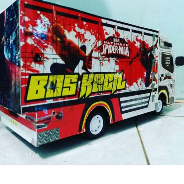 Murah  TRUK OLENG BOS KECIL SPIDERMAN  MINIATUR TRUCK BISA OLENG MOBIL MOBILAN OLENG  TRUCK MAJU MUN