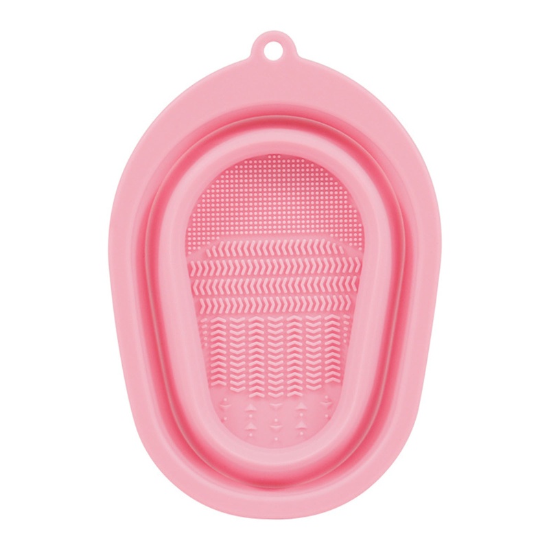 Gro Pad Silikon Pembersih Brush Makeup Multifungsi Portable