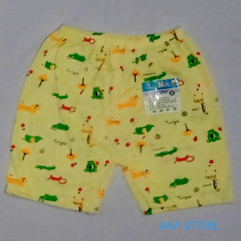 3 pcs celana pendek bayi  S M L XL SNI murah