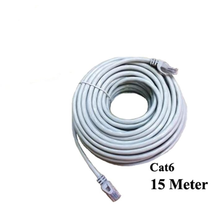 Kabel LAN 15 Meter Kabel LAN Cat 6 Kabel UTP RJ45