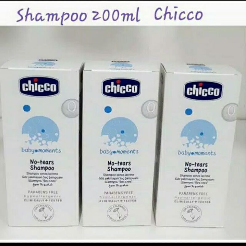 Chicco Baby Moments No-Tears Shampoo 200Ml