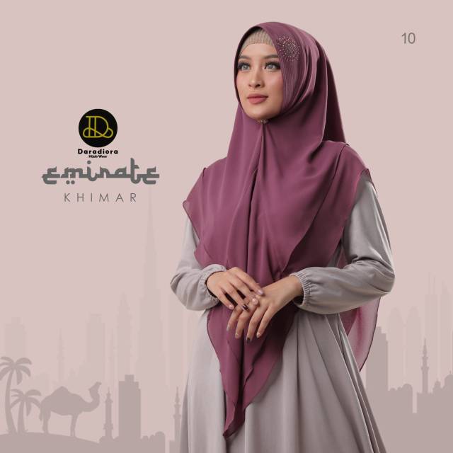 KHIMAR EMIRATE Pet Antem Original Daradiora Hijab