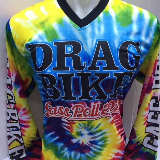 baju kaos jersey motor drag bike-baju kaos motor cross pelangi 808 -gallspt