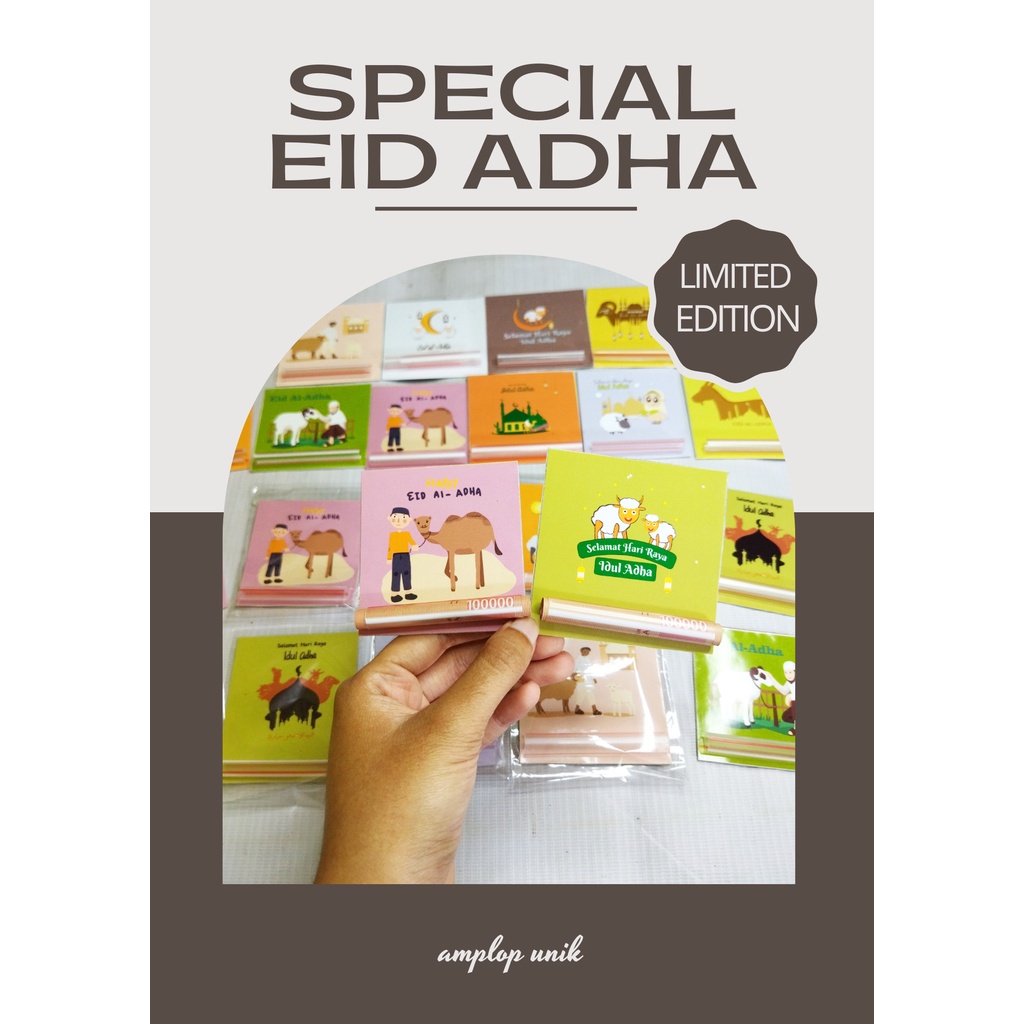 

AMPLOP UNIK UANG DI LUAR IDUL ADHA