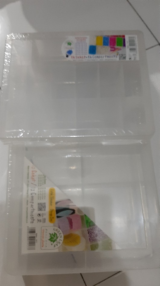 Kotak Perkakas / Tool Box / Storage Box 12 Sekat Reiko 1417