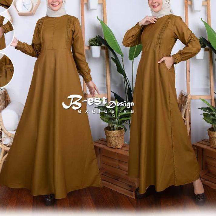 ➼ Gamis Dinas Keki/Khaki PNS ❈