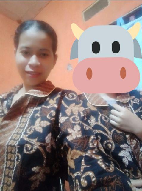 Rama Shinta Couple - Melani Set Couple Lilit Rovella Batik Couple Modern