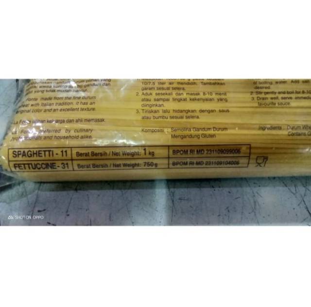 La Fonte Spaghetti 1 kg