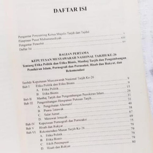 [ORIGINAL] BUKU HIMPUNAN PUTUSAN TARJIH MUHAMMADIYAH - BUKU HPT MUHAMMADIYAH