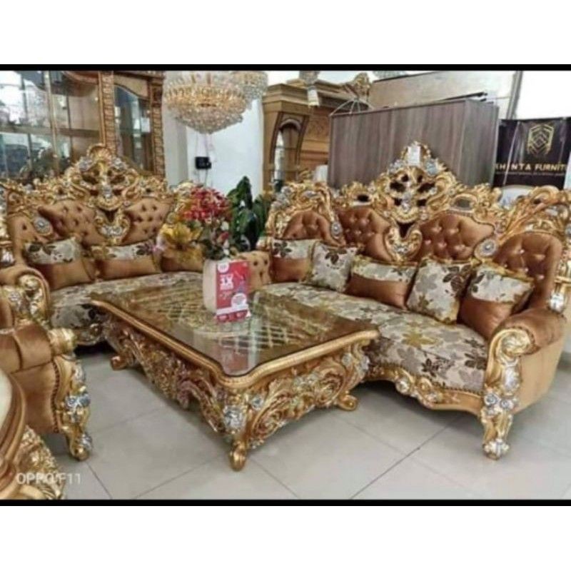 Kursi Sofa Ukir Mewah Jepara
