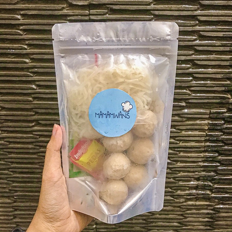 

MIE SHIRATAKI+BAKSO TANPA TEPUNG