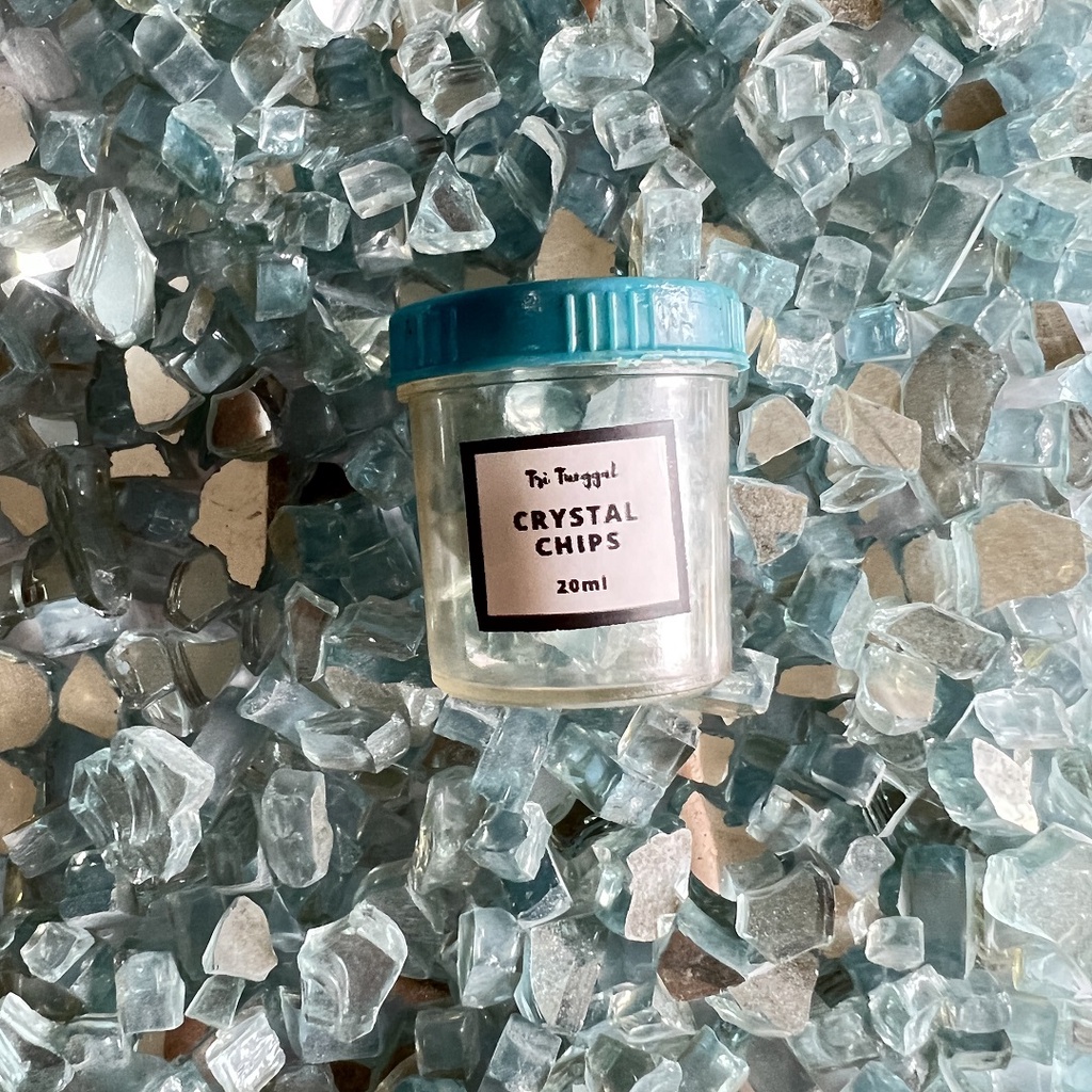 Crystal Stone TURQUOISE Batu Kristal 20cc Murah Berkualitas Bagus quartz brazil healing crushed Pecahan Batu Kaca Mirror Crystal Chips Hiasan Resin Padat Padatan DIY Craft Dekorasi glass shards nuggets fairy chips mica flakes geode