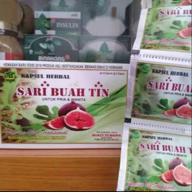KAPSUL SARI BUAH TIN OBAT HERBAL ORIGINAL