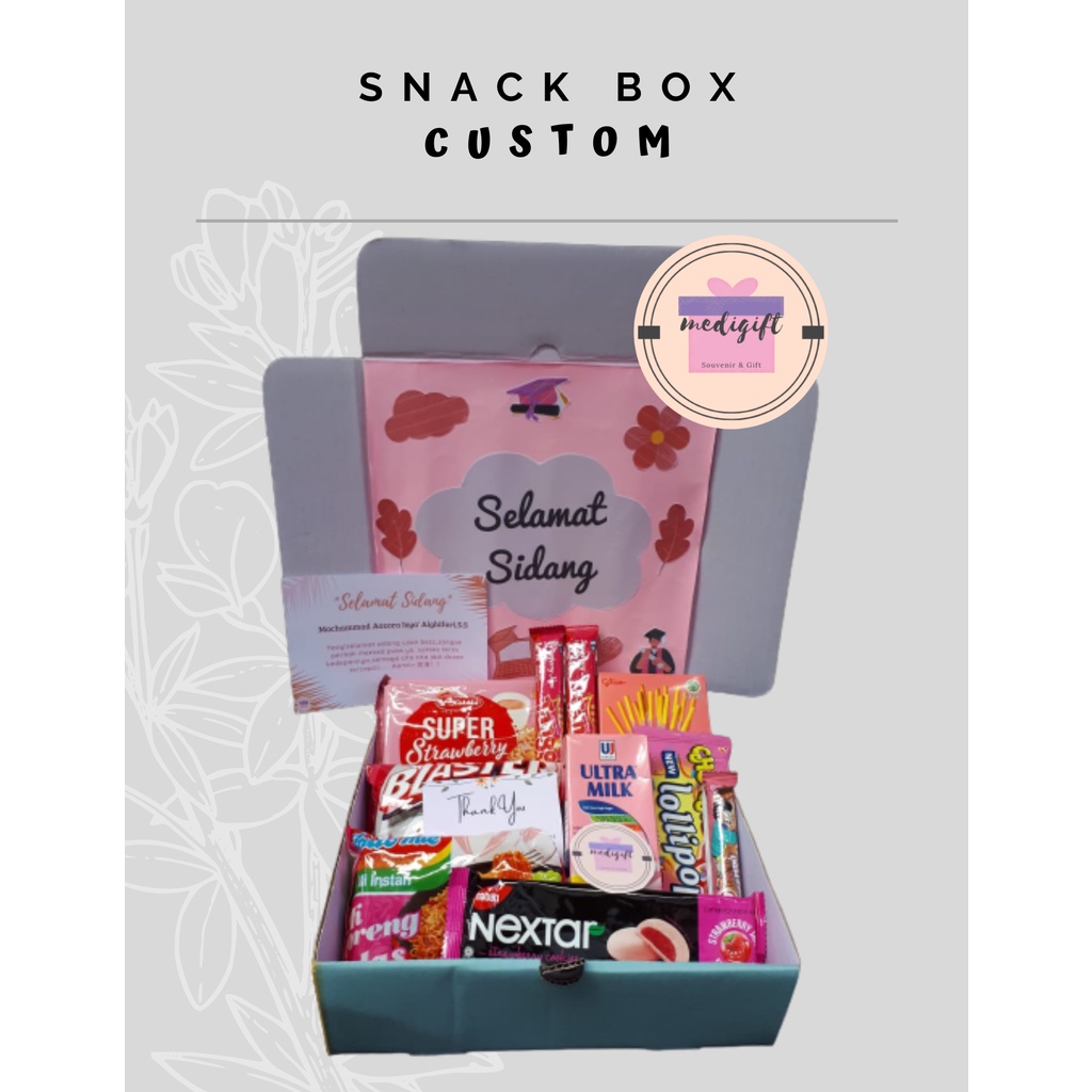 

SNACK BOX | KADO UNIK | BOX SEDANG