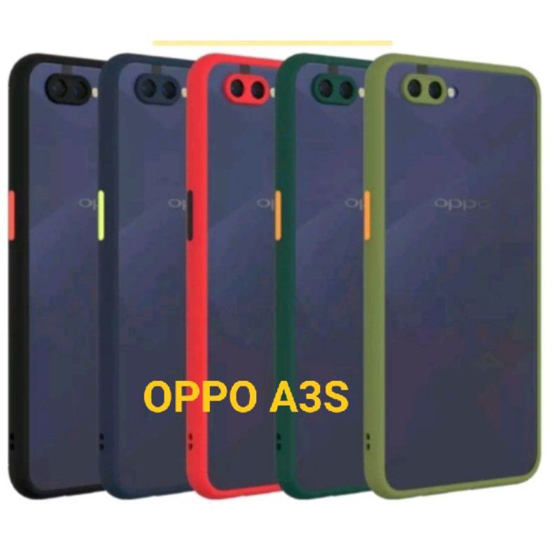 CASE AERO OPPO A3s realme c1 my case aero pelindung camera dove