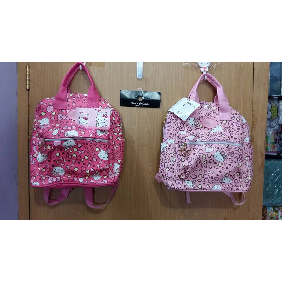 tas ransel leopard hello kitty besar