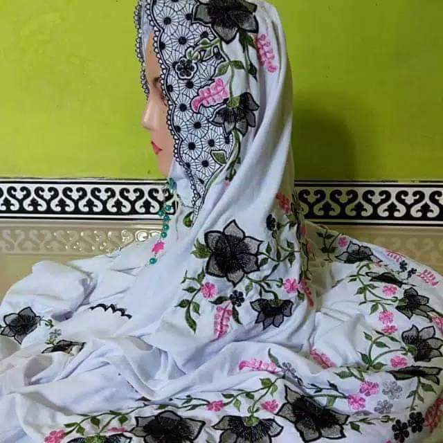 Mukena Terusan Dewasa Remaja Bahan Kain Katun,Sutra,Polino,Semisutra.