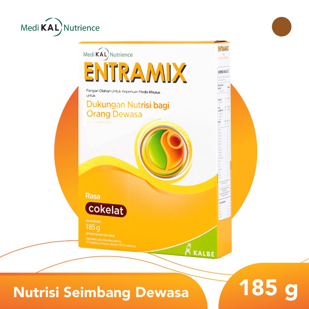 

Entramix 174 gram - Nutrisi Seimbang Khusus Dewasa