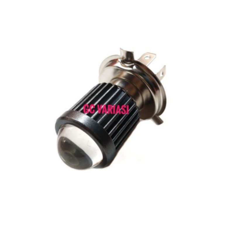 BESTPROMO LAMPU H4 DEPAN MOTOR VIXION VERZA OLD CB150R KLX/LAMPU LED H4 LASER VERZA OLD CB150R