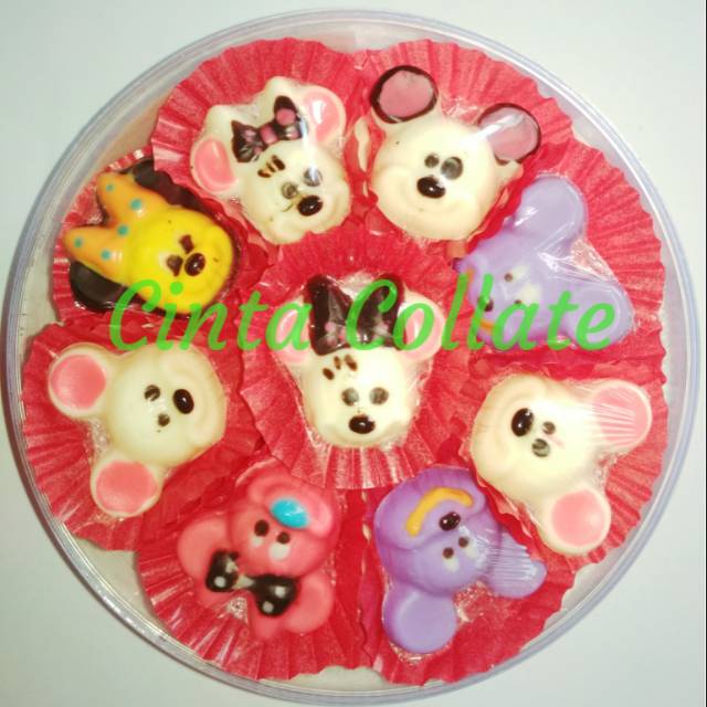 

Coklat karakter mickey mouse