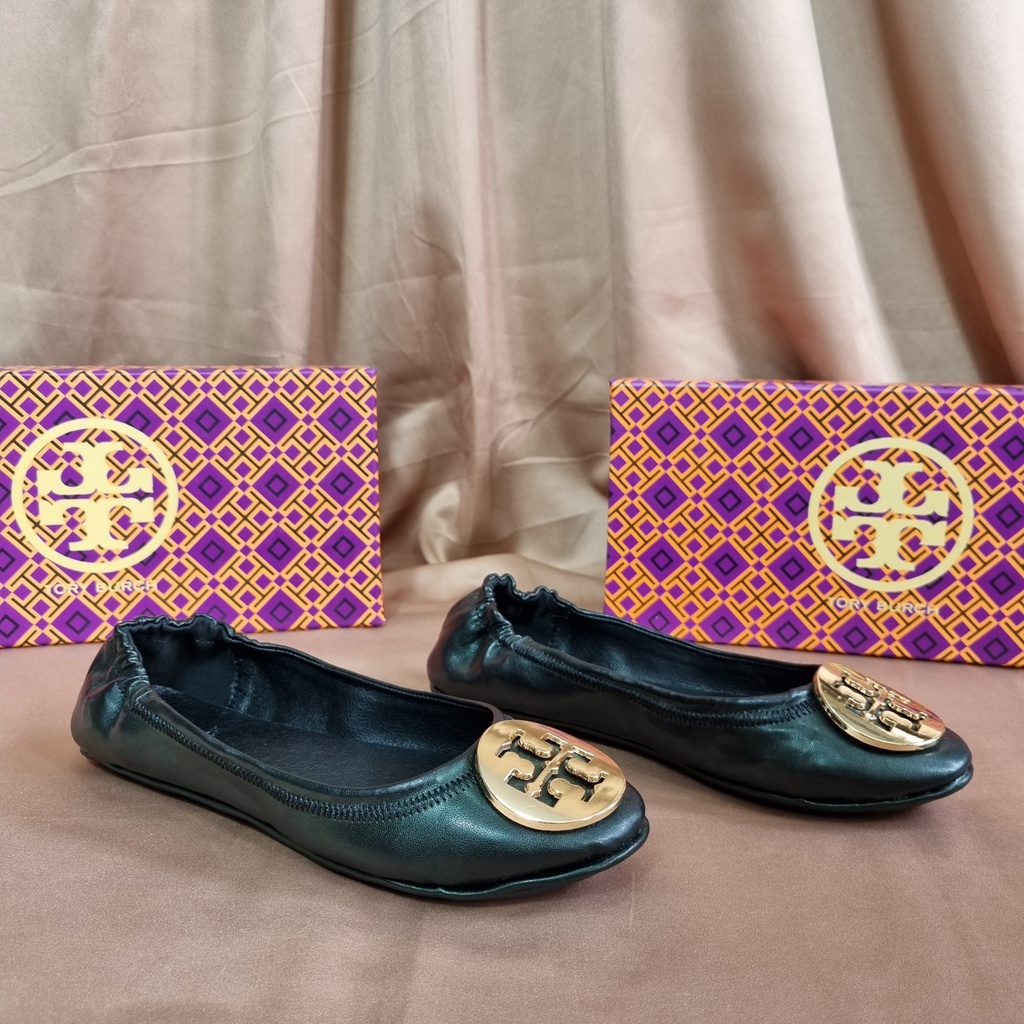 SEPATU TORY BURCH WANITA BALLERINA