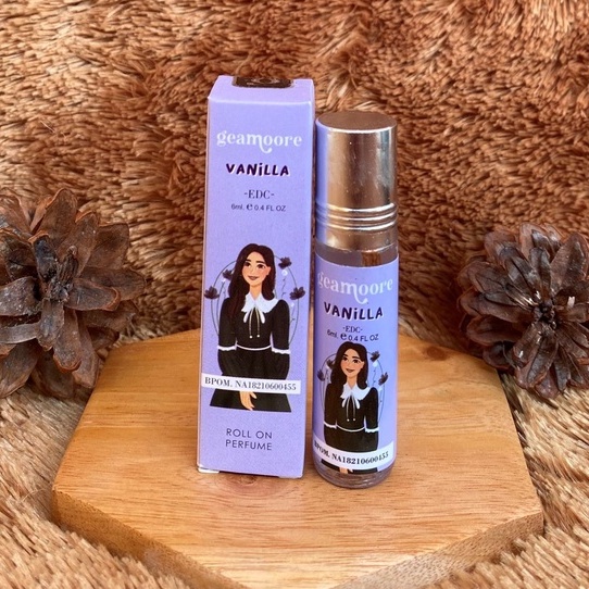 Parfume Geamoore Roll On 6 ml BPOM✅-VANILLA