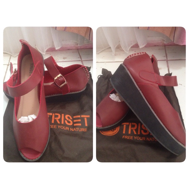Preloved sepatu triset