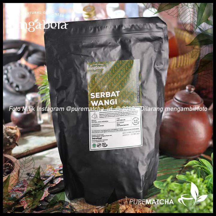 

Singabera - Serbat Wangi 100Tb Red Ginger Tisane Wedang Jahe Rempahku