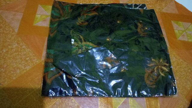 Bos Batik 2984 Hrb Ilalang Sogan Tulis Halus Kemeja Batik Pekalongan Ukuran M L Xl Pekalongan Kota .