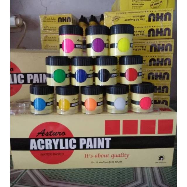 Cat akrilik asturo / acrylic paint asturo